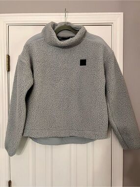 Under Armour Light Gray Sherpa Ski Jacket